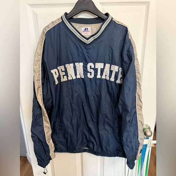 Russell Athletic Other - Vintage Penn State Russell Athletic Pullover Windbreaker Large Jacket Appliqué